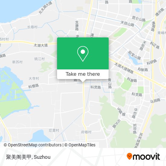聚美阁美甲 map