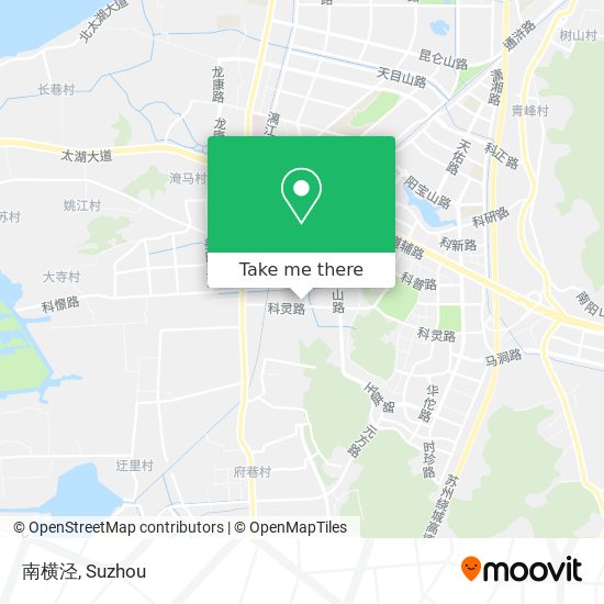 南横泾 map