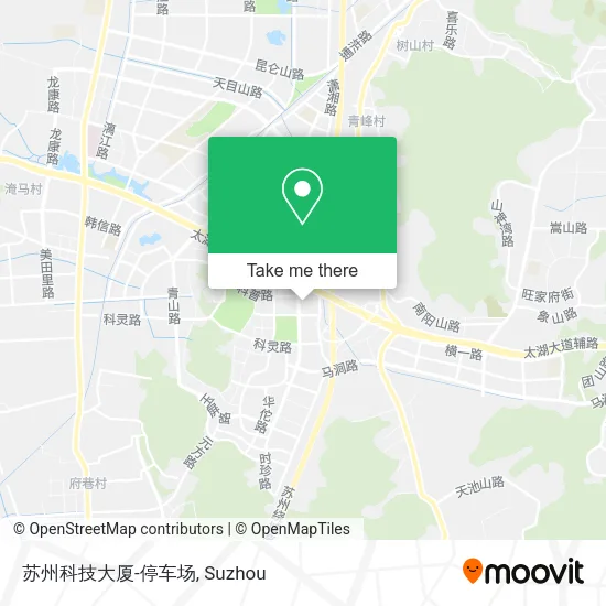 苏州科技大厦-停车场 map