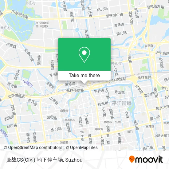 鼎战CS(C区)-地下停车场 map