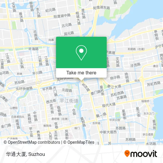 华通大厦 map
