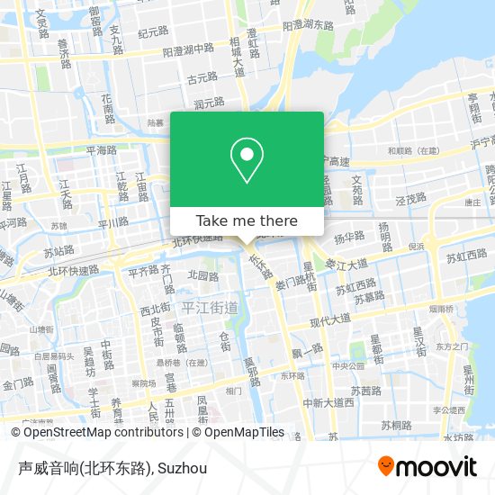 声威音响(北环东路) map
