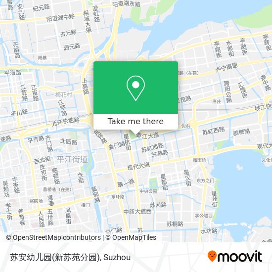 苏安幼儿园(新苏苑分园) map