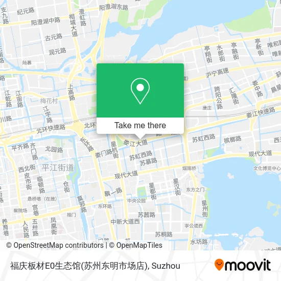 福庆板材E0生态馆(苏州东明市场店) map
