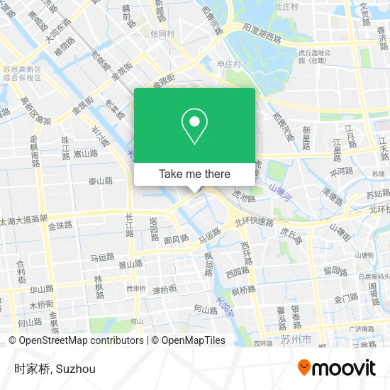 时家桥 map