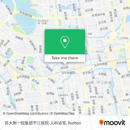 苏大附一院集团平江医院-儿科诊室 map