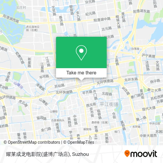 耀莱成龙电影院(盛博广场店) map