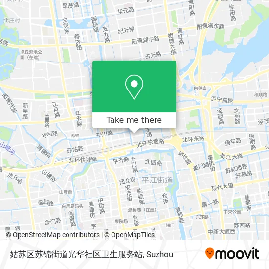 姑苏区苏锦街道光华社区卫生服务站 map