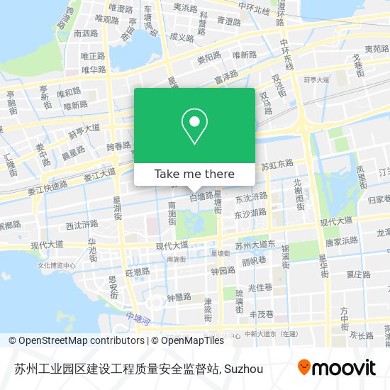 苏州工业园区建设工程质量安全监督站 map