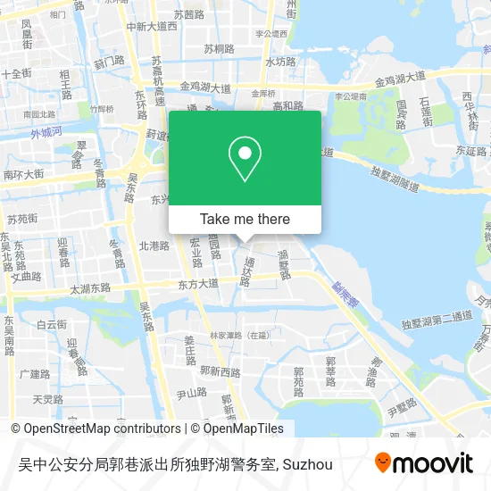 吴中公安分局郭巷派出所独野湖警务室 map