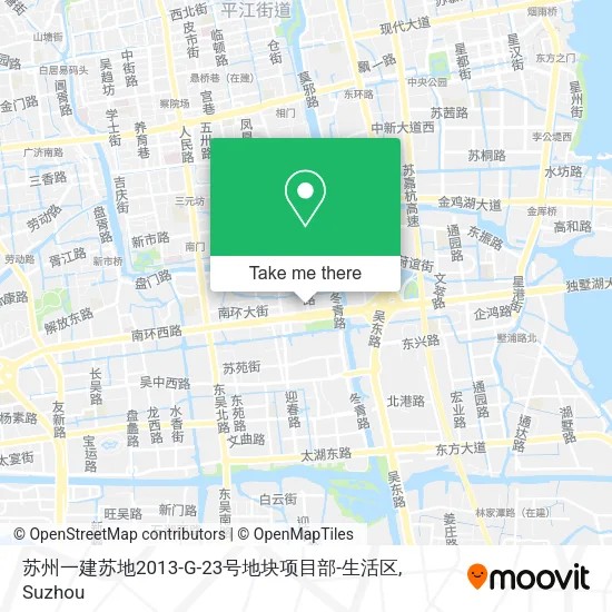 苏州一建苏地2013-G-23号地块项目部-生活区 map