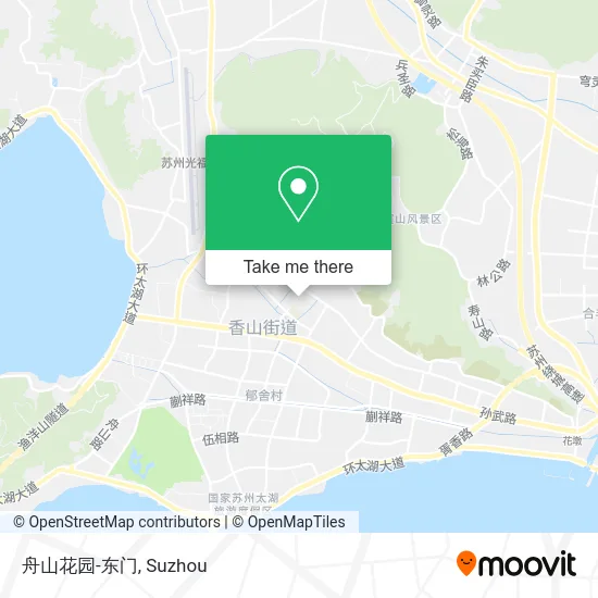 舟山花园-东门 map