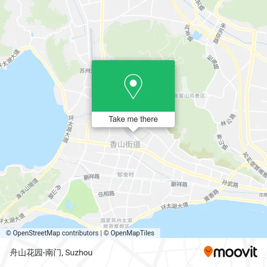 舟山花园-南门 map