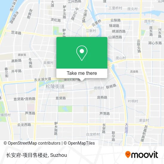 长安府-项目售楼处 map