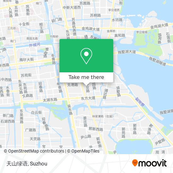 天山绿语 map