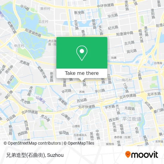 兄弟造型(石曲街) map