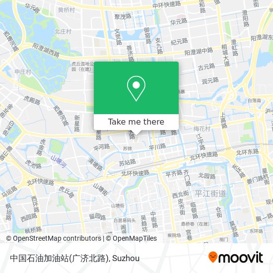 中国石油加油站(广济北路) map