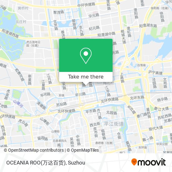 OCEANIA ROO(万达百货) map