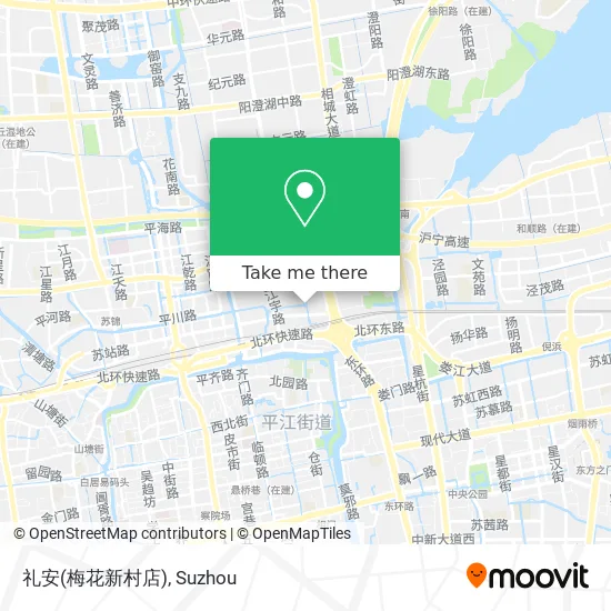礼安(梅花新村店) map