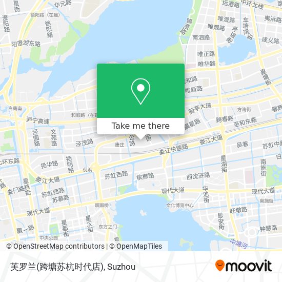 芙罗兰(跨塘苏杭时代店) map