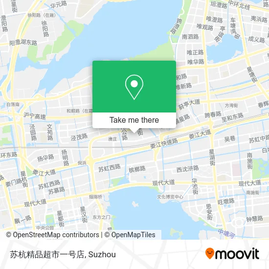 苏杭精品超市一号店 map