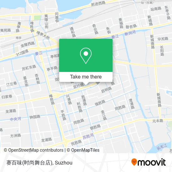 赛百味(时尚舞台店) map