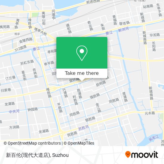 新百伦(现代大道店) map