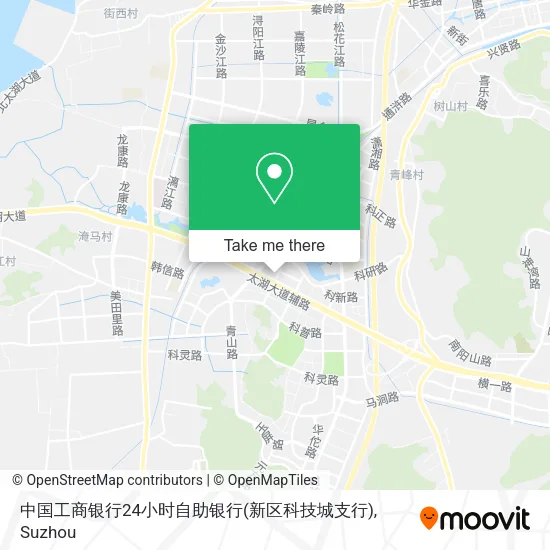 中国工商银行24小时自助银行(新区科技城支行) map