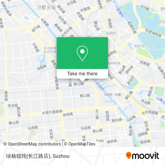 绿杨馄饨(长江路店) map