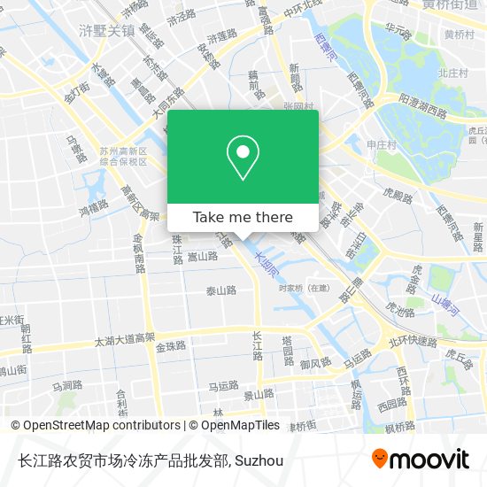 长江路农贸市场冷冻产品批发部 map