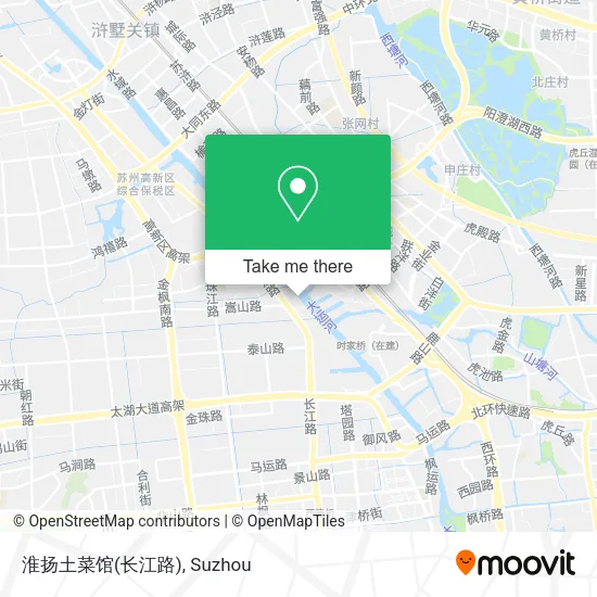 淮扬土菜馆(长江路) map