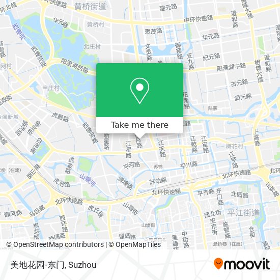 美地花园-东门 map
