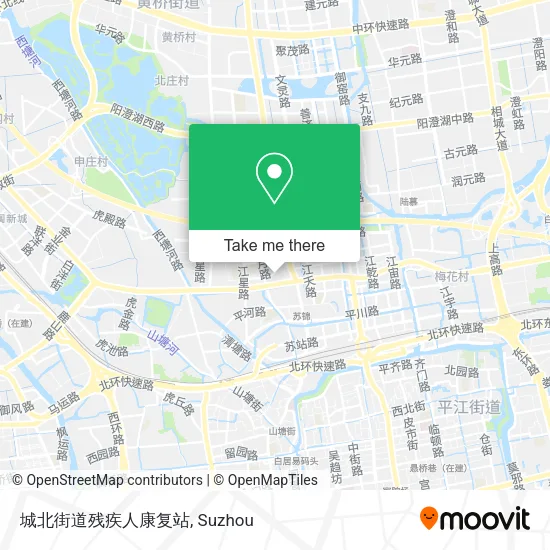 城北街道残疾人康复站 map