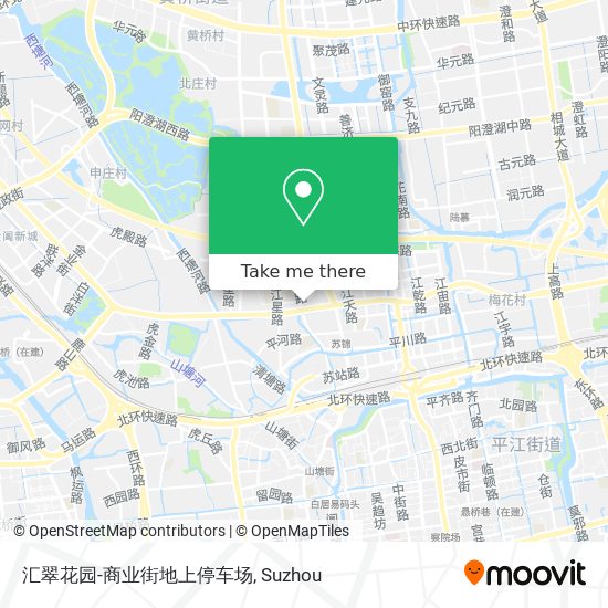 汇翠花园-商业街地上停车场 map