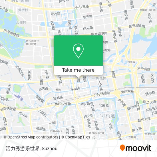 活力秀游乐世界 map