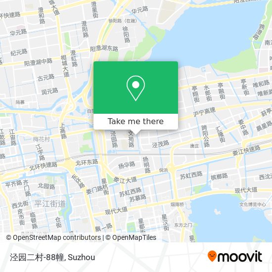 泾园二村-88幢 map