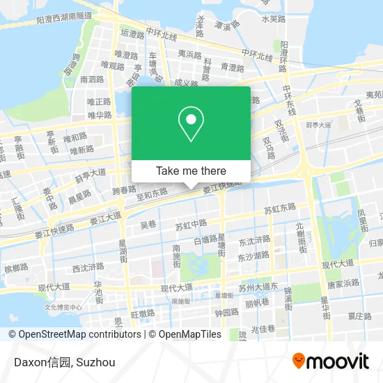 Daxon信园 map