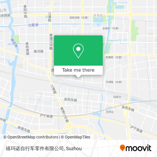 禧玛诺自行车零件有限公司 map