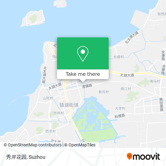 秀岸花园 map