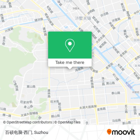 百硕电脑-西门 map