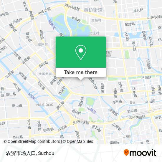 农贸市场入口 map