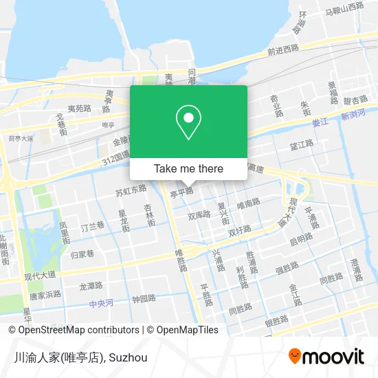 川渝人家(唯亭店) map