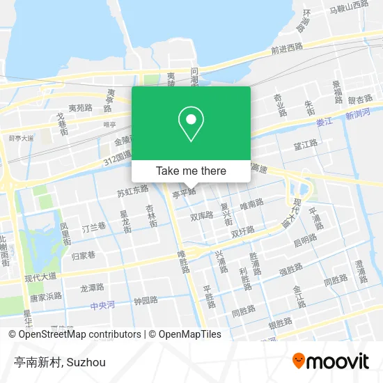 亭南新村 map