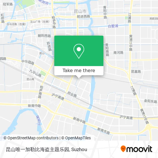 昆山唯一加勒比海盗主题乐园 map