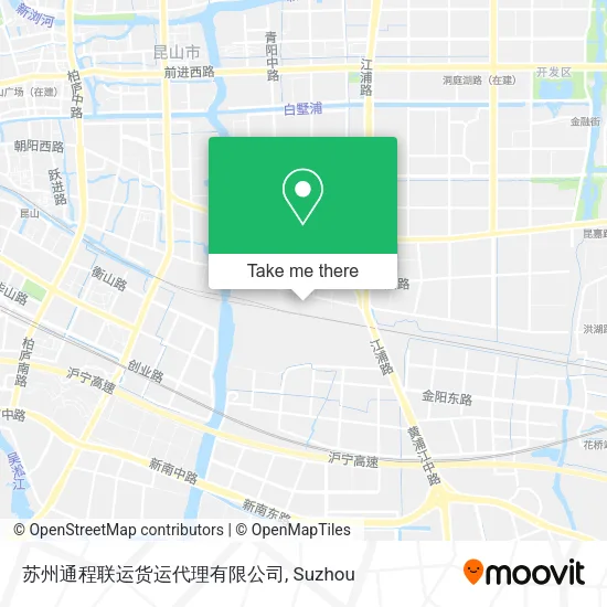 苏州通程联运货运代理有限公司 map