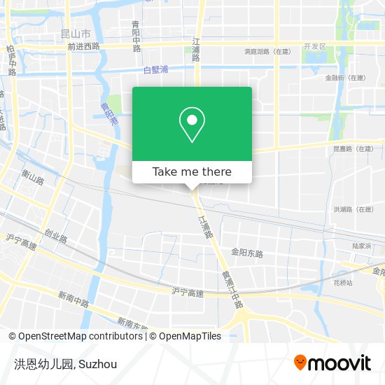 洪恩幼儿园 map