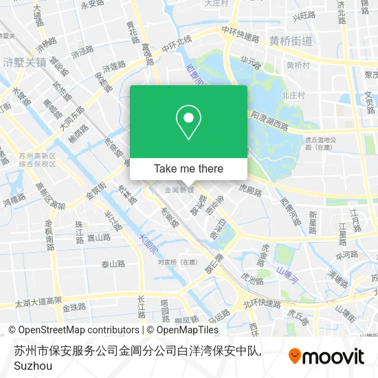 苏州市保安服务公司金阊分公司白洋湾保安中队 map