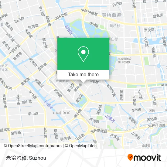 老翁汽修 map