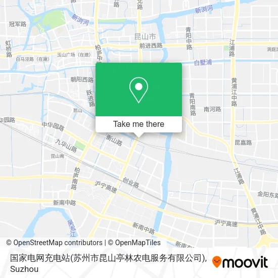 国家电网充电站(苏州市昆山亭林农电服务有限公司) map