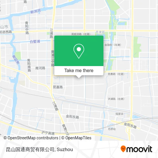 昆山国通商贸有限公司 map